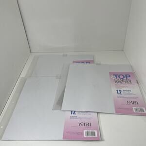 MBI Page Protectors 12"X12" - (Lot Of 3 ) 12 Pages New